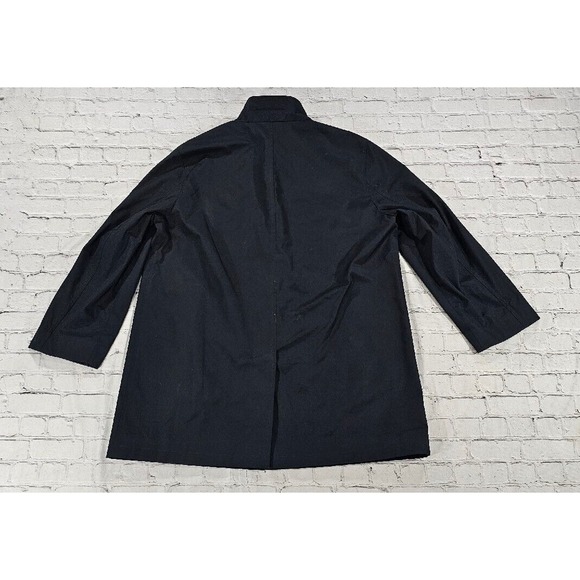 Murphy & Hartelius Uniforms Pilot Oeko-Tex Black Trench Coat MENS SIZE LARGE - Picture 12 of 13